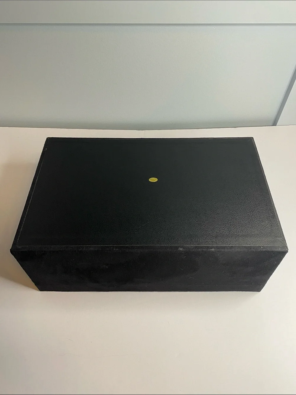Prestige Black Jewelry Display Box with Clear Top